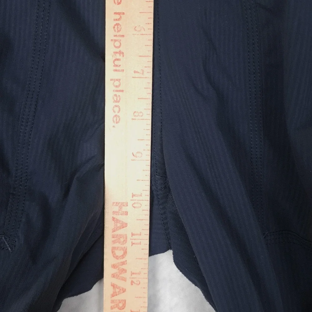 Lululemon Pants Womens 10 Blue Dance Studio Lined Track Drawstring Ruched Leg